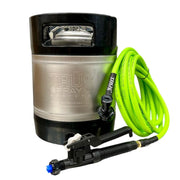 1.75 GALLON TRU X TRADITIONAL PRESSURIZED COMPLETE NAKED TINT KEG SPRAYER TANK POLYJET SPRAYER