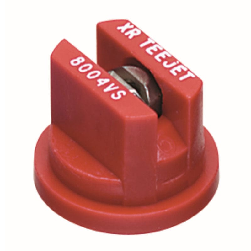 teruteru TEE JET 8004EVS .49 GPM RED FLATEVEN SPRAY REPLACEMENT STAINLESS