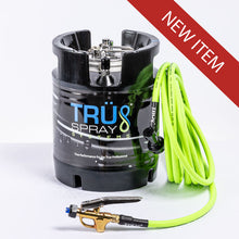 Load image into Gallery viewer, TRU Spray System 1.75 gallon Hydra X traditional pressurized tint keg spray tank with TRUFlex Hose
