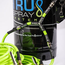 Load image into Gallery viewer, TRU Spray Systesm TRU DUO Dual Hose connector with quick connects stainless steel TRUFlex Hose
