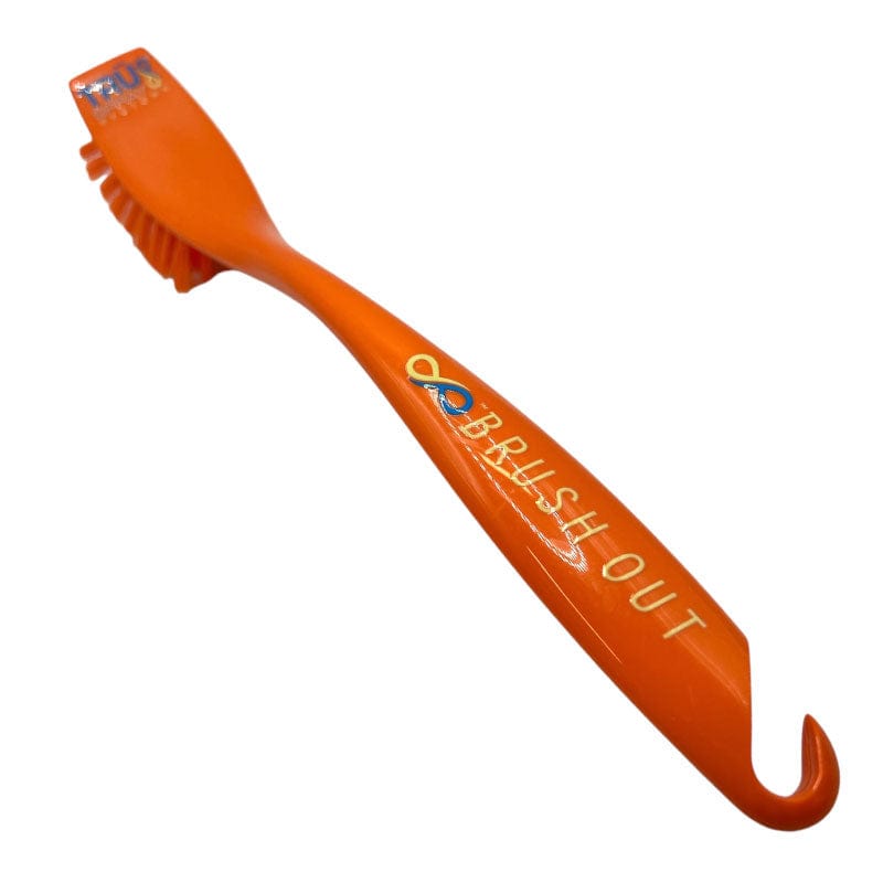TRU BRUSH OUT Scrub Brush for Window Tint Installation