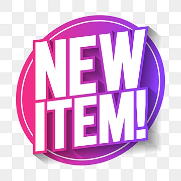 (NEW) ITEMS