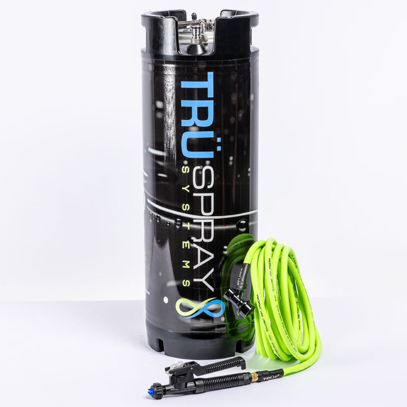 TRADITIONAL PRESSURIZED TRU SPRAY SYSTEMS TINT KEG SPRAY TANKS