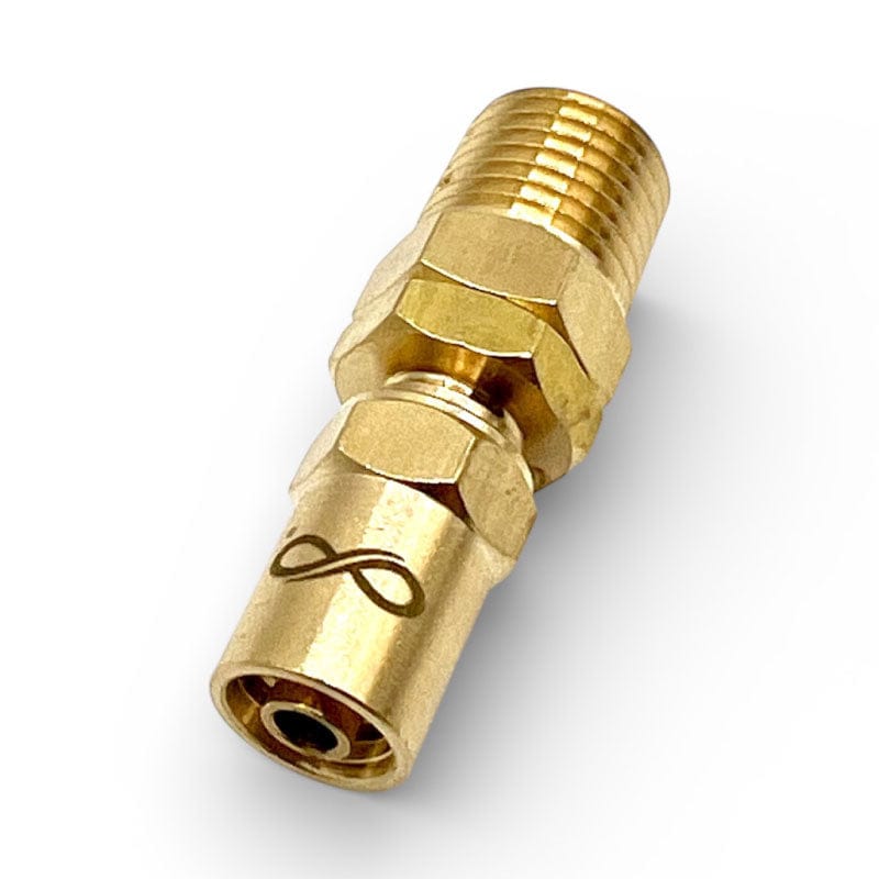 PRO BRASS SWIVEL FOR 1/8" For 1/8" TRUFlex HOSE