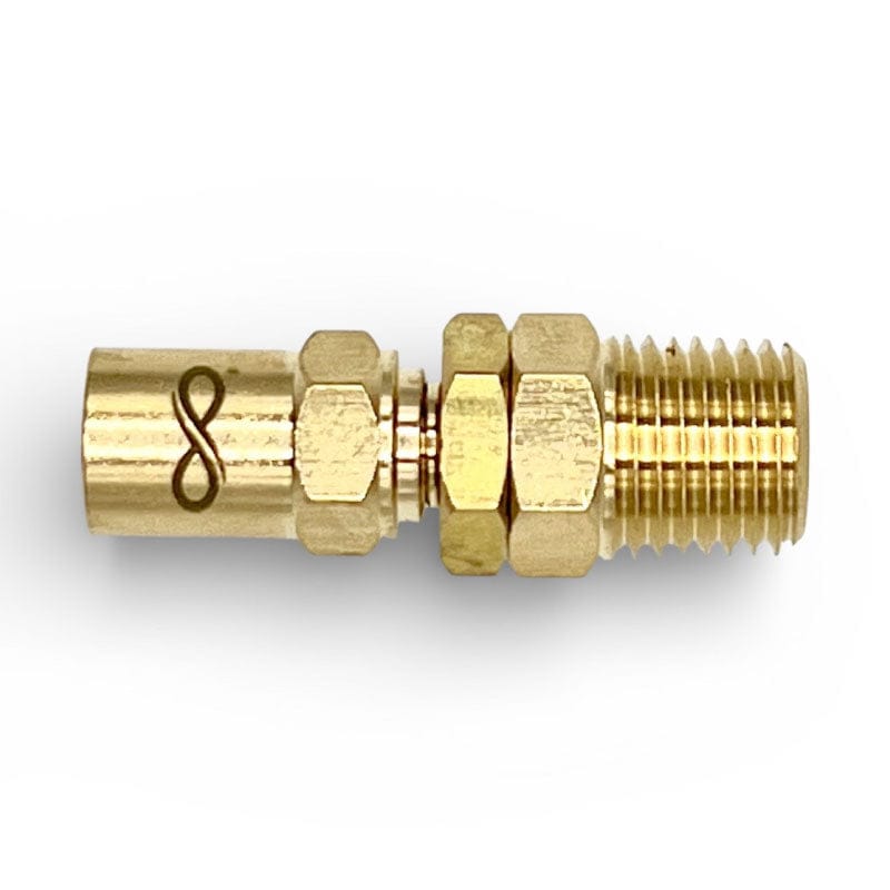 PRO BRASS SWIVEL FOR 1/8" For 1/8" TRUFlex HOSE