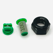 Load image into Gallery viewer, TEE JET Green 80015 evs 100 mesh filter and retainer nut
