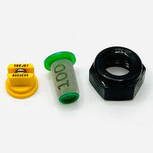 Load image into Gallery viewer, TEE JET yellow 8002 evs 100 Mesh filter and retainer nut
