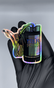 TRÜ TANK ICON HOLOGRAPHIC STICKER