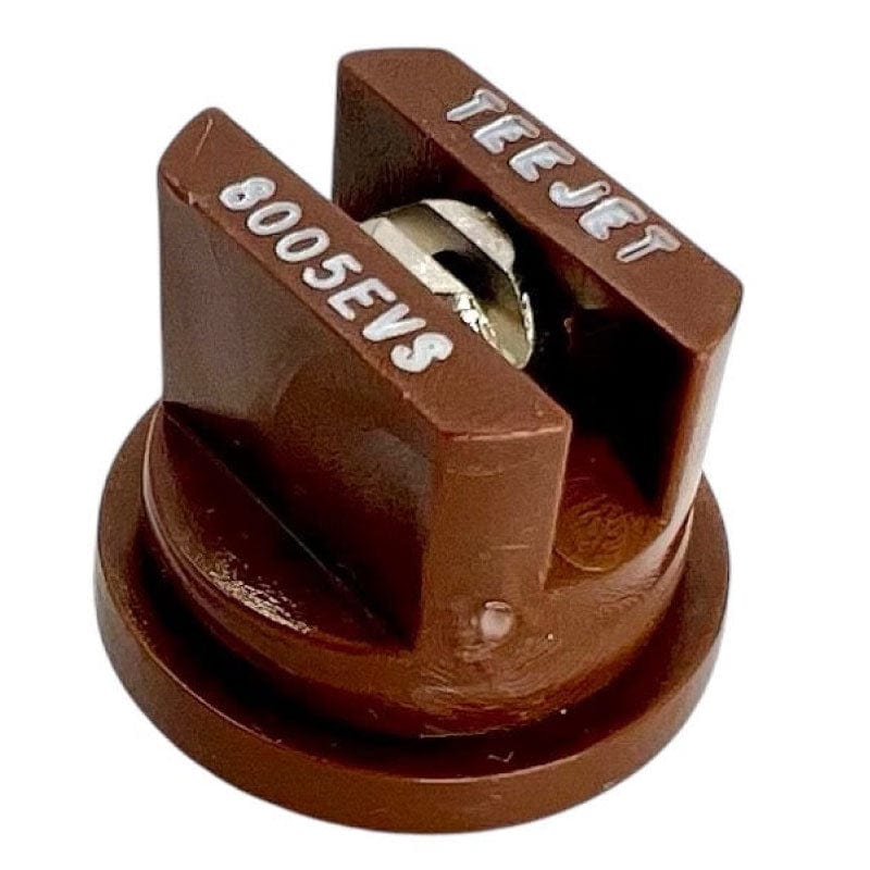TEE JET 8005EVS .50 GPM BROWN FLAT EVEN SPRAY REPLACEMENT STAINLESS STEEL NOZZLE