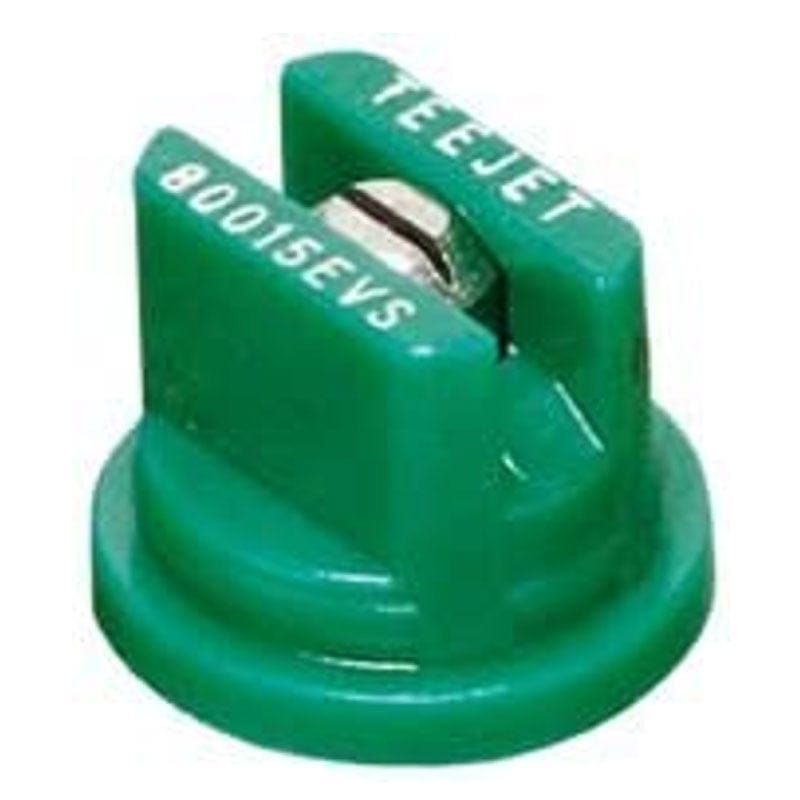 Tee Jet Green EVS flat even spray tip