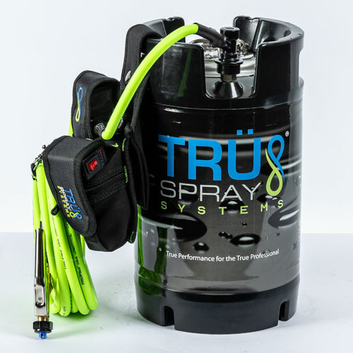 TRU Spray Sysems HYDRA 2.5 Gallon Airless Electronic Tint Keg Tank Sprayer PPF sprayer TRUFlex Hose