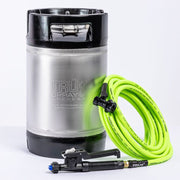 2.5 GALLON TRU X TRADITIONAL PRESSURIZED COMPLETE NAKED TINT KEG SPRAYER TANK POLYJET SPRAYER