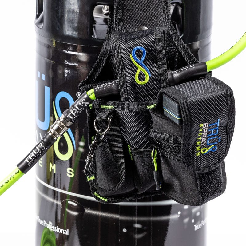   hose quick disconnect and connect stainless steel on TRUFlex hose and TRU Spray Systems OASiS pouch