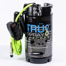 Load image into Gallery viewer, Tru Spray Systems OASiS airless electornic spray system 3 gallon tint keg sprayer tank truflex hose brass trigger
