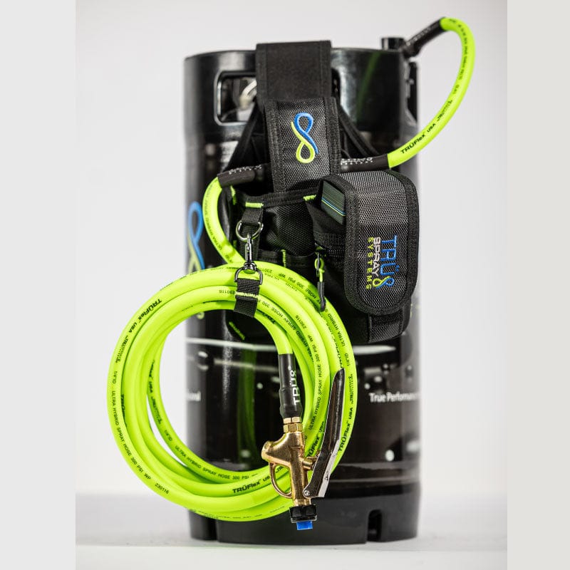Tru Spray Systems OASiS airless electornic spray system 3 gallon tint keg sprayer tank truflex hose brass trigger
