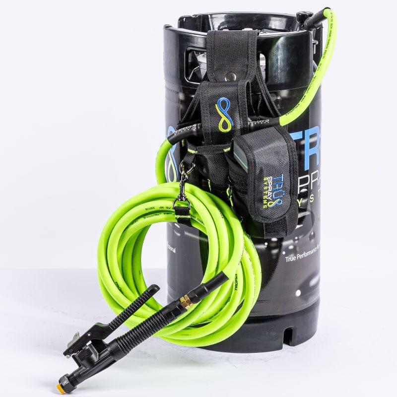 Tru Spray Systems OASiS airless electornic spray system 3 gallon tint keg sprayer tank truflex hose PolyJet trigger