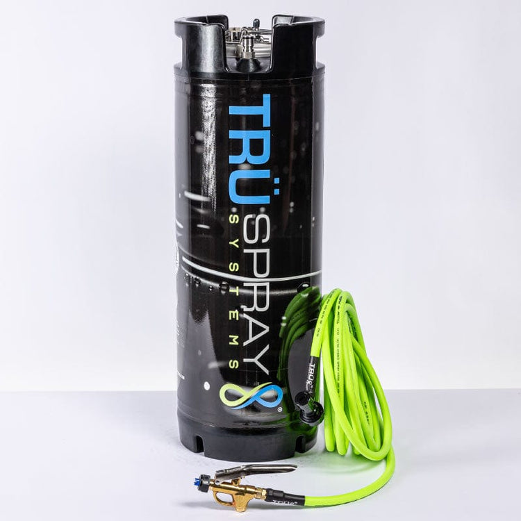 5 GALLON TRU X TRADITIONAL PRESSURIZED COMPLETE NAKED TINT KEG SPRAYER ...