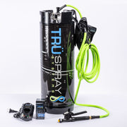Tru Spray System Electronic Airless Sprayer Riptide plus 5 gallon Tint Keg Spray Tank custom graphic battery and charger plastic trigger and Truflex hose