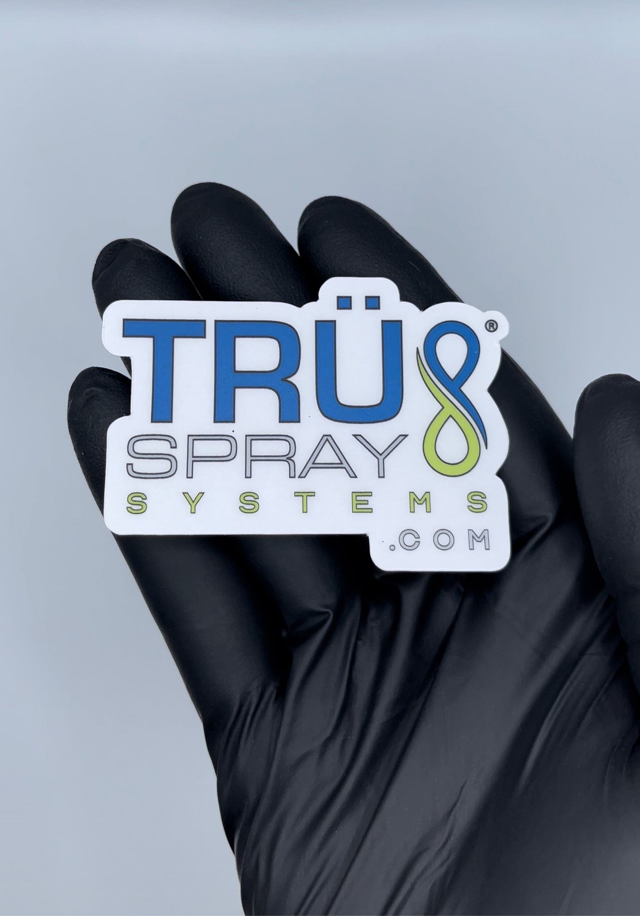 TRÜ SPRAY SYSTEMS TRANSPARENT STICKER